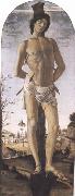 Sandro Botticelli St Sebastian oil